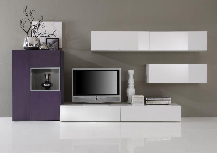 Mobilier sufragerie modern cu corpuri suspendate